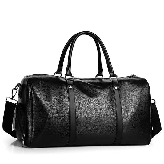 Genuine Leather Duffel Bag Travel Weekender