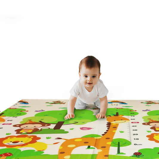 WESOUQ™ Children Play Mat Baby Crawling Mat Double-Sided Waterproof
